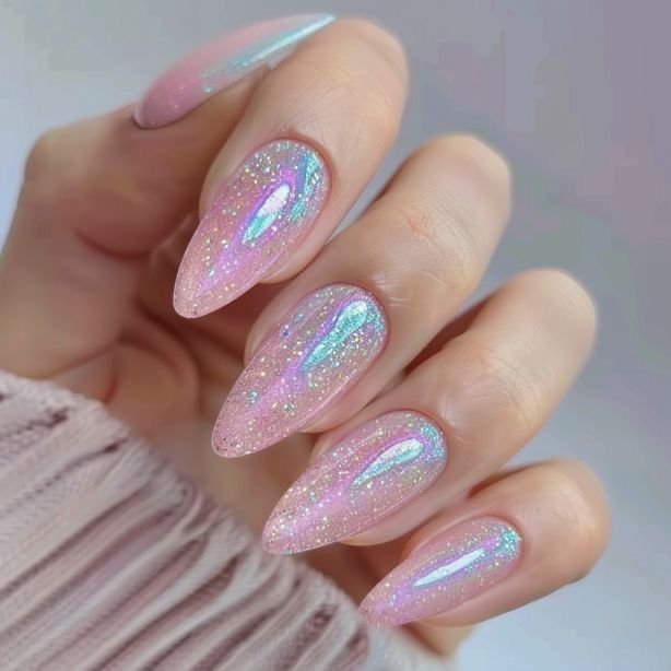 Iridescent nails