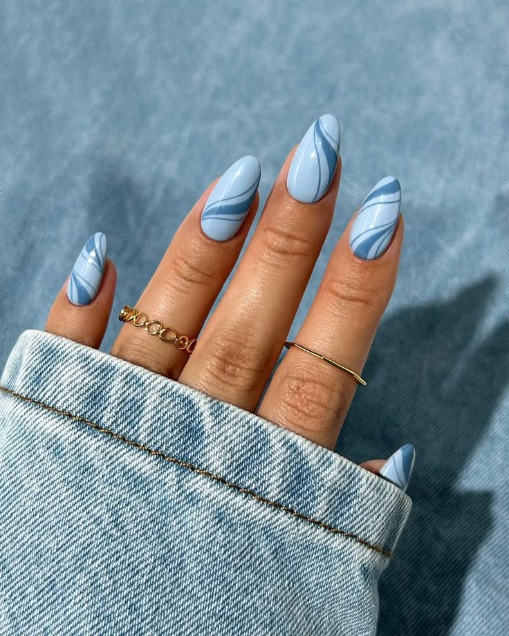 Denim nails