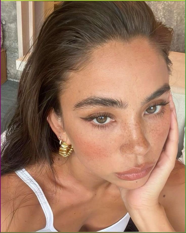 Fake freckles