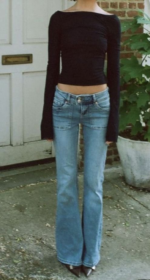 low rise jeans