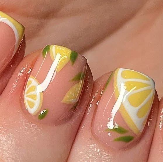 lemon nails