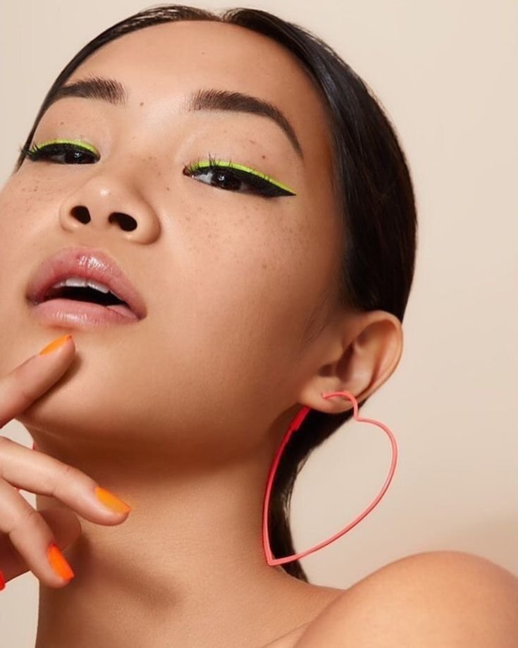 Maquillaje borroso