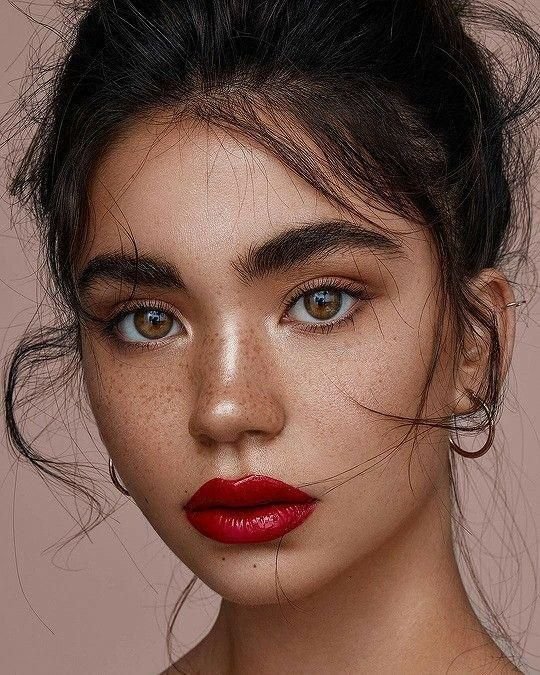 Maquillaje borroso
