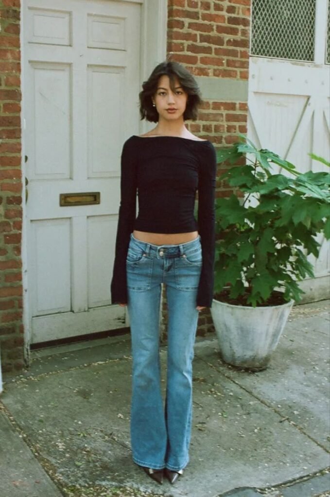 low rise jeans