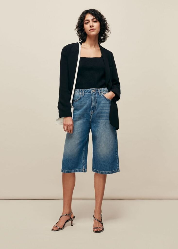 jeans culotte