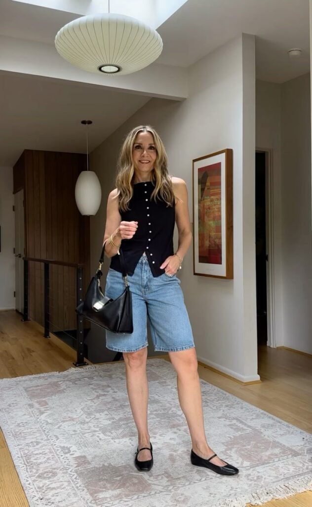 jeans culotte