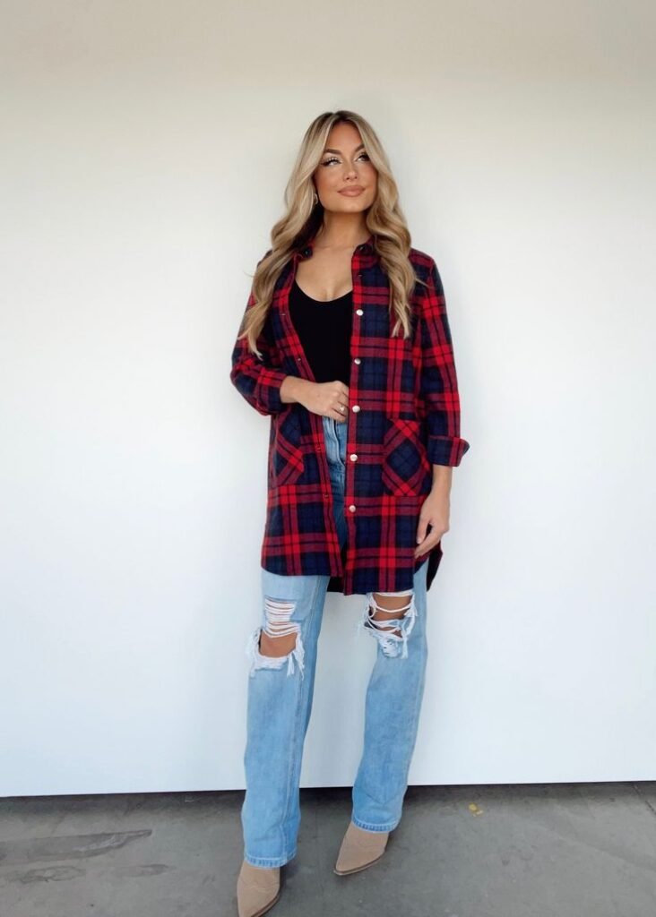 Camisa leñadora