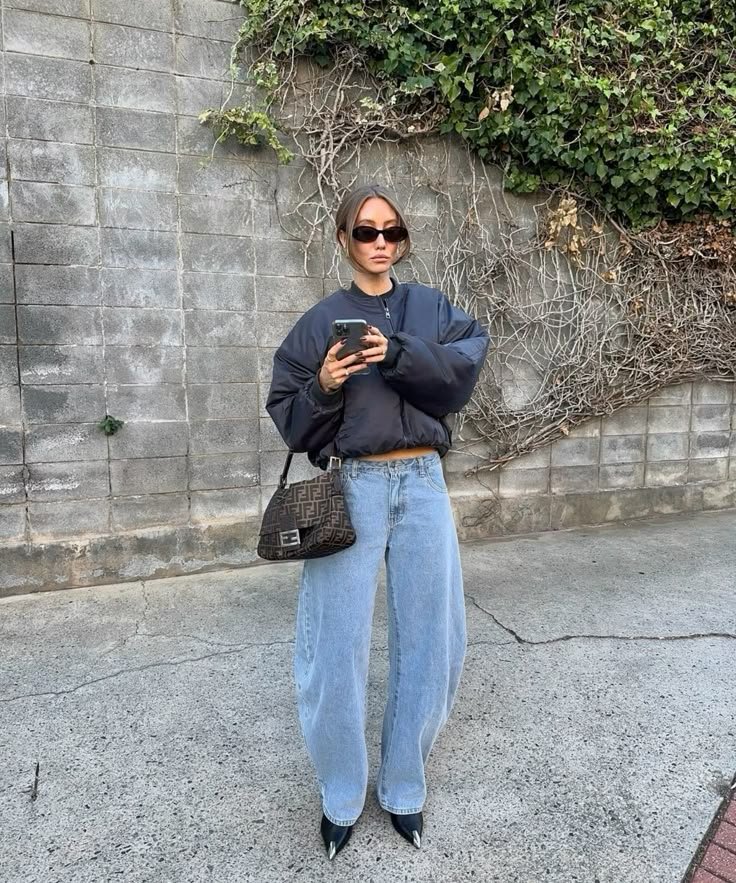 Barrel jeans