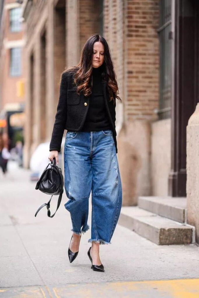 Barrel jeans