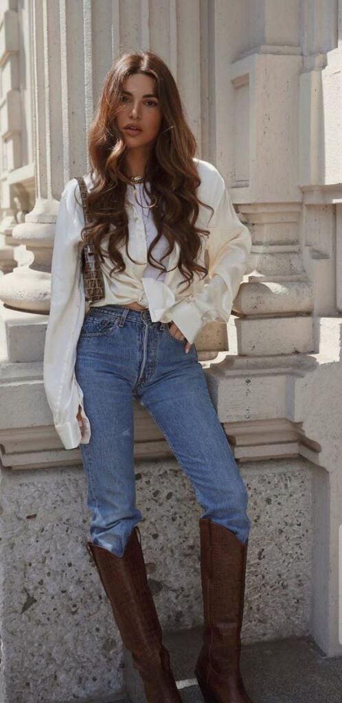 Botas ajustadas