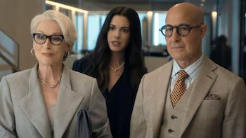 El elenco de El diablo viste a la moda 2 deslumbró con looks que marcan tendencia en Londres