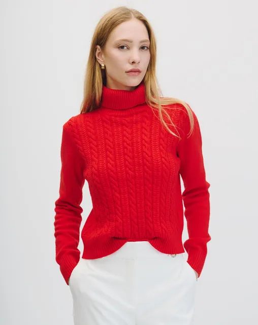 Sweater cuello tortuga: cómo usar la prenda tendencia