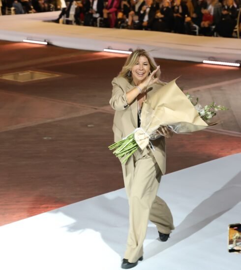 Claudia Arce presentó “Eterna”: así fue el exclusivo desfile por sus 40 años en la moda.