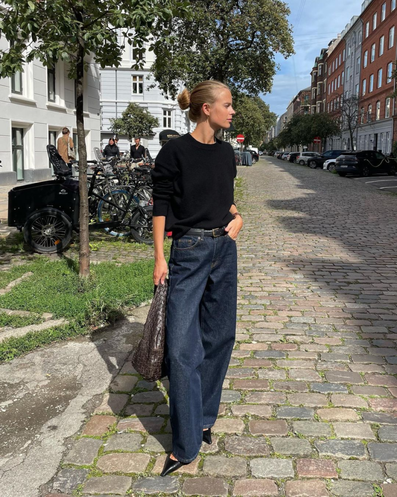 Los balloon jeans reemplazan a los skinny y arrasan en el street style