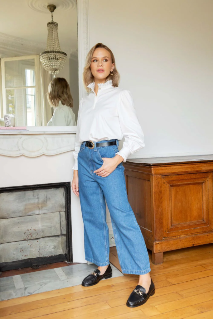 Los balloon jeans reemplazan a los skinny y arrasan en el street style