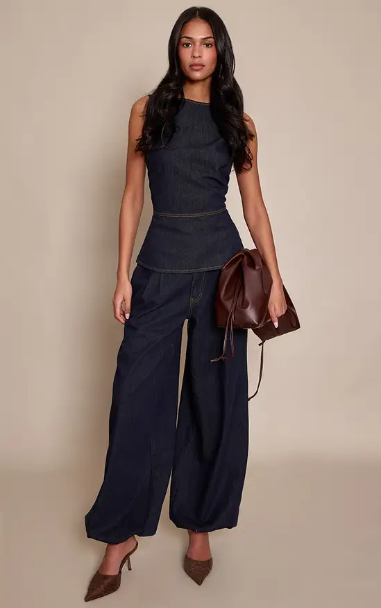 Los balloon jeans reemplazan a los skinny y arrasan en el street style