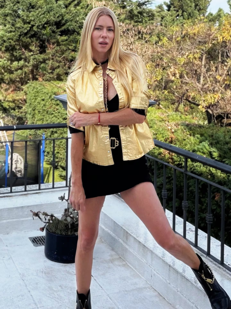 Nicole Neumann impone el estilo rock chic: los looks que serán tendencia este invierno