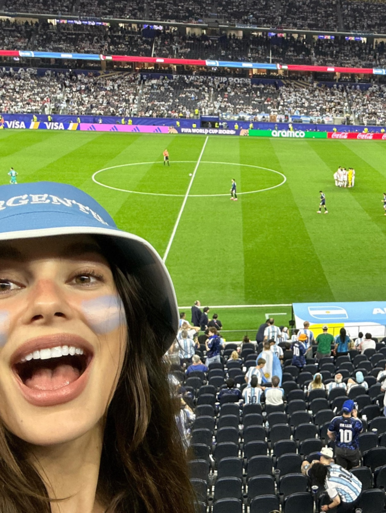 Camila Morrone confirmó que el sporty chic es la tendencia del Mundial 2026