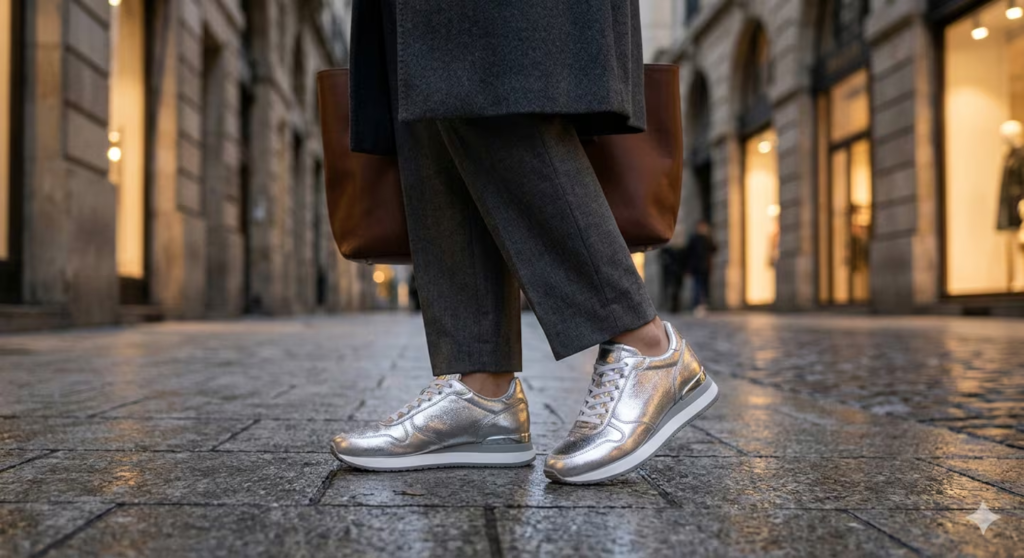 Ni negras ni blancas: las zapatillas que todas las fashionistas usan este año