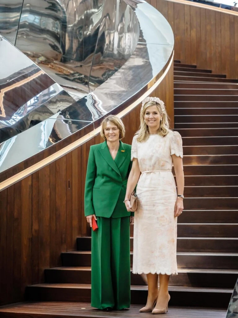 Máxima Zorreguieta deslumbró con un vestido floral y confirmó la tendencia del lujo silencioso