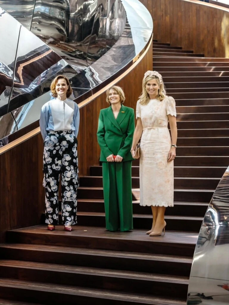 Máxima Zorreguieta deslumbró con un vestido floral y confirmó la tendencia del lujo silencioso
