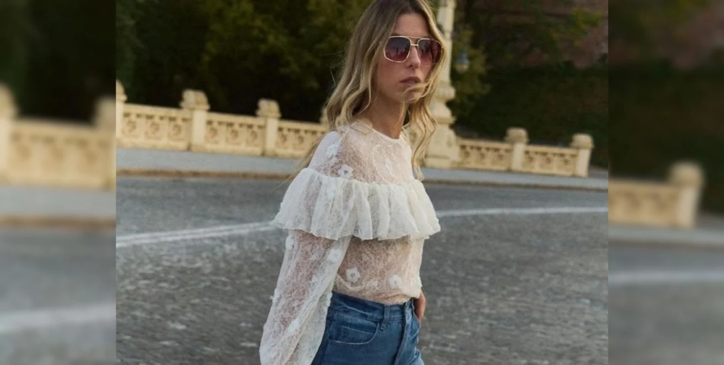 Poleras de encaje: la tendencia elegante que transforma cualquier look este invierno