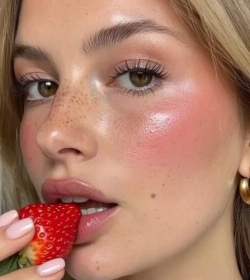 Efecto lifting con rubor: la técnica viral que transforma el rostro en segundos