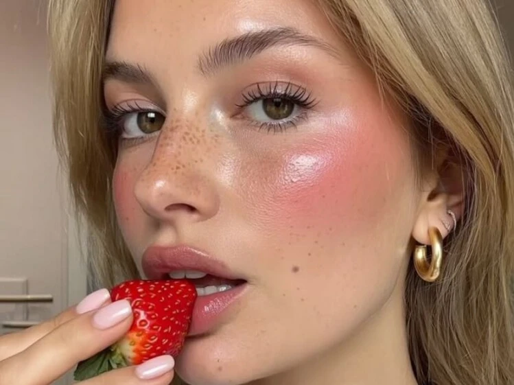 Efecto lifting con rubor: la técnica viral que transforma el rostro en segundos