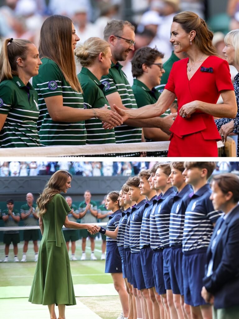 Kate Middleton deslumbró en Wimbledon con dos vestidos midi que marcaron tendencia